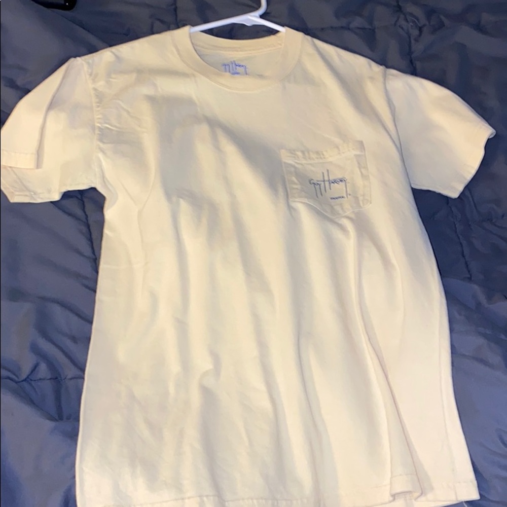 Guy Harvey adult small Yellow t-shirt